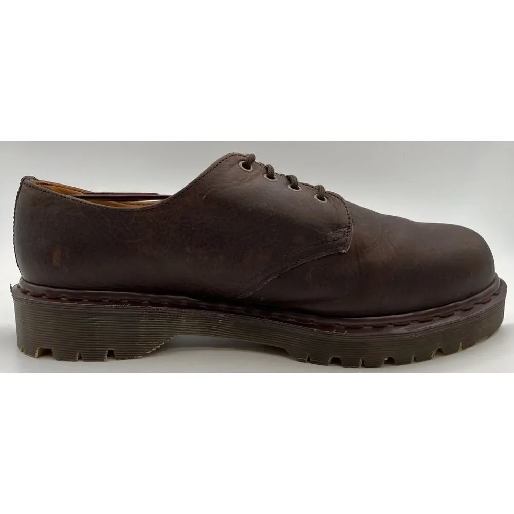 Dr Martens Vintage Y2K Oxford Ankle Brown Shoes Boots US 13 UK 12 England GZ1561